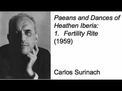 Paeans and Dances of Heathen Iberia: I. Fertility Rite