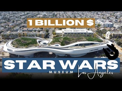 NEW George Lucas Museum in Los Angeles! Star Wars, Myth, Architecture & Cinema | Opens 2026