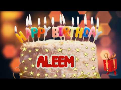 ALEEM Happy Birthday Song | Happy Birthday Wishes | Happy Birthday To You | Happy Birthday ALEEM