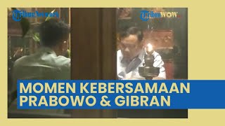 Momen Pertemuan Menteri Pertahanan Prabowo Subianto dengan Wali Kota Solo Gibran Rakabuming Raka