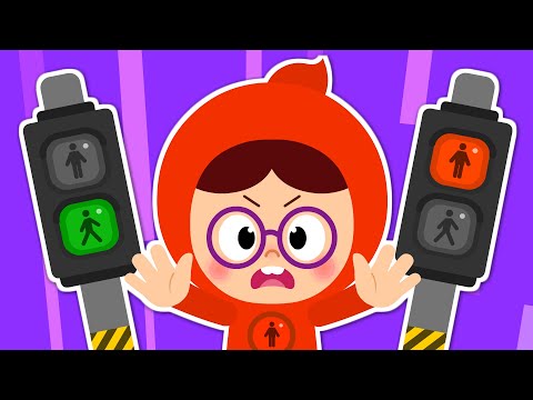Red, Green, Yellow~ Signal Men | Stop! Kids Safety Song | Nursery Rhymes & Kids Songs