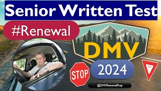DMV Renewal Test for Seniors 2024 in California