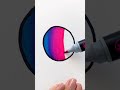 🤯 magic markers 🤯 #art #shorts #chameleonmarkers