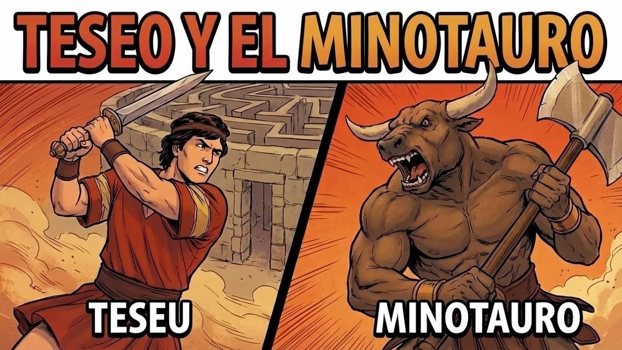 Teseo y el Minotauro: La Leyenda del Laberinto de Creta - Ep. 3