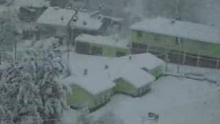 preview picture of video 'Dere Kasabası kar Yağışı'
