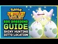 Pokemon Scarlett and Violet - Egg Breeding Guide! Shiny Hunting, Ditto Location & Masuda Farming