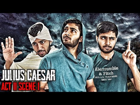 Act 2 Scene 1 : Julius Caesar | Class 9 ICSE |  Episode #4 (Hindi with subtitles)