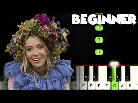 Thank God I Do - Lauren Daigle | BEGINNER PIANO TUTORIAL + SHEET MUSIC by Betacustic