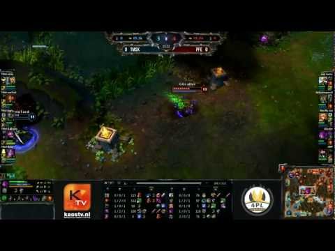 [LOL] TMsK vs PFE - 4pl play4fame Corsair Vengeance Cup
