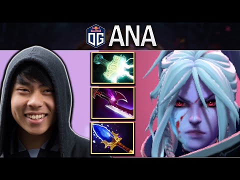 OG.ANA SMURF DROW RANGER WITH SILVEREDGE-MJOLNIR - DOTA 2 7.31B GAMEPLAY