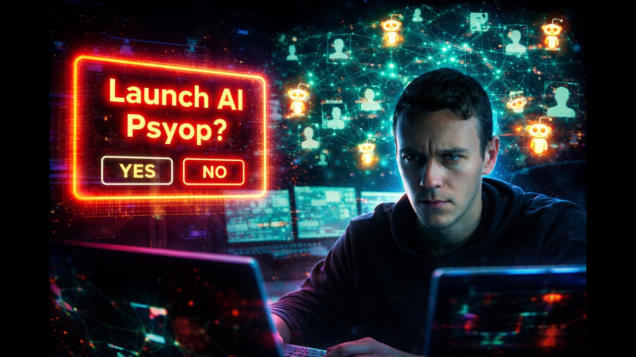 The Reddit Psyop: How Gen 3 AI Bot Farms Control You 🤖