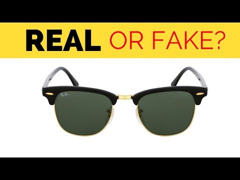 How To Tell If Ray-Ban Clubmaster Sunglasses Are Real or Fake