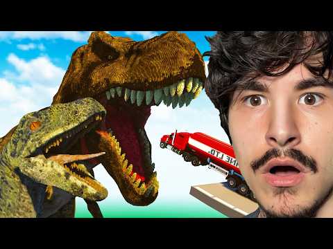 TNT Arabası VS Dinazorlar!