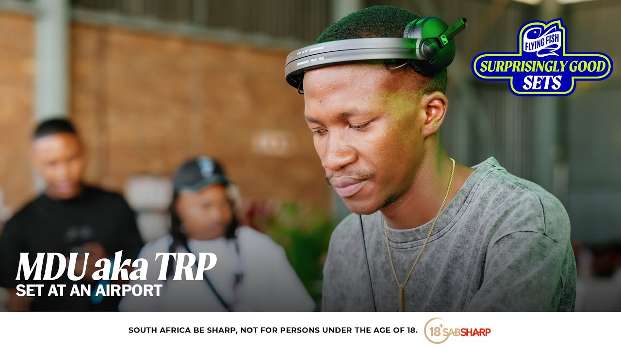 MDU aka TRP | Flying Fish Surprisingly Good Sets (Amapiano Mix 2025) in a Hangar at Lanseria Airport