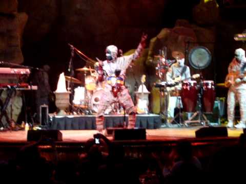 Here Come the Mummies "Funky Little Baby" Live @ Mohegan Sun, Uncasville CT 6-17-12