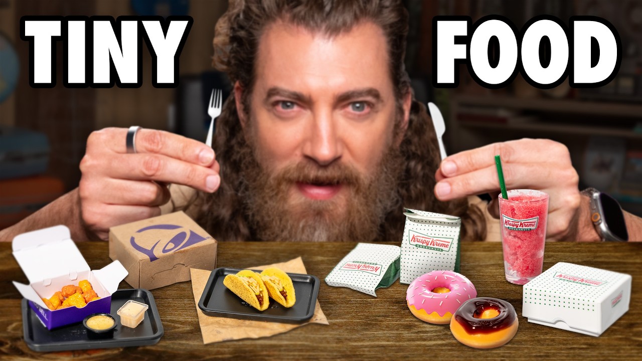 Big Man vs Tiny Food