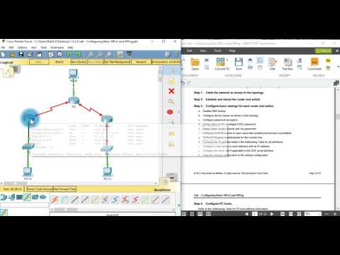 7.3.2.4 Lab - Configuring Basic RIPv2 and RIPng