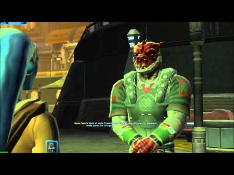 SWTOR JC Second Conversation with Qyzen Fess - Old Friends and New