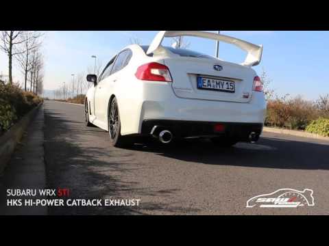 Subaru WRX STI V1 2015 - HKS Hi-Power Muffler | Catback Exhaust
