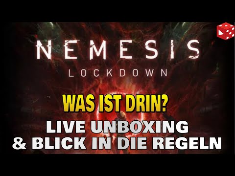 Live Unboxing: Nemesis Lockdown - Der Nachfolger des cineastischsten Brettspiel ever!