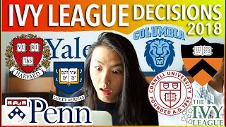 🔥IVY LEAGUE COLLEGE DECISION REACTIONS 2018: Harvard, Yale, Princeton, Columbia, etc. | Katie Tracy