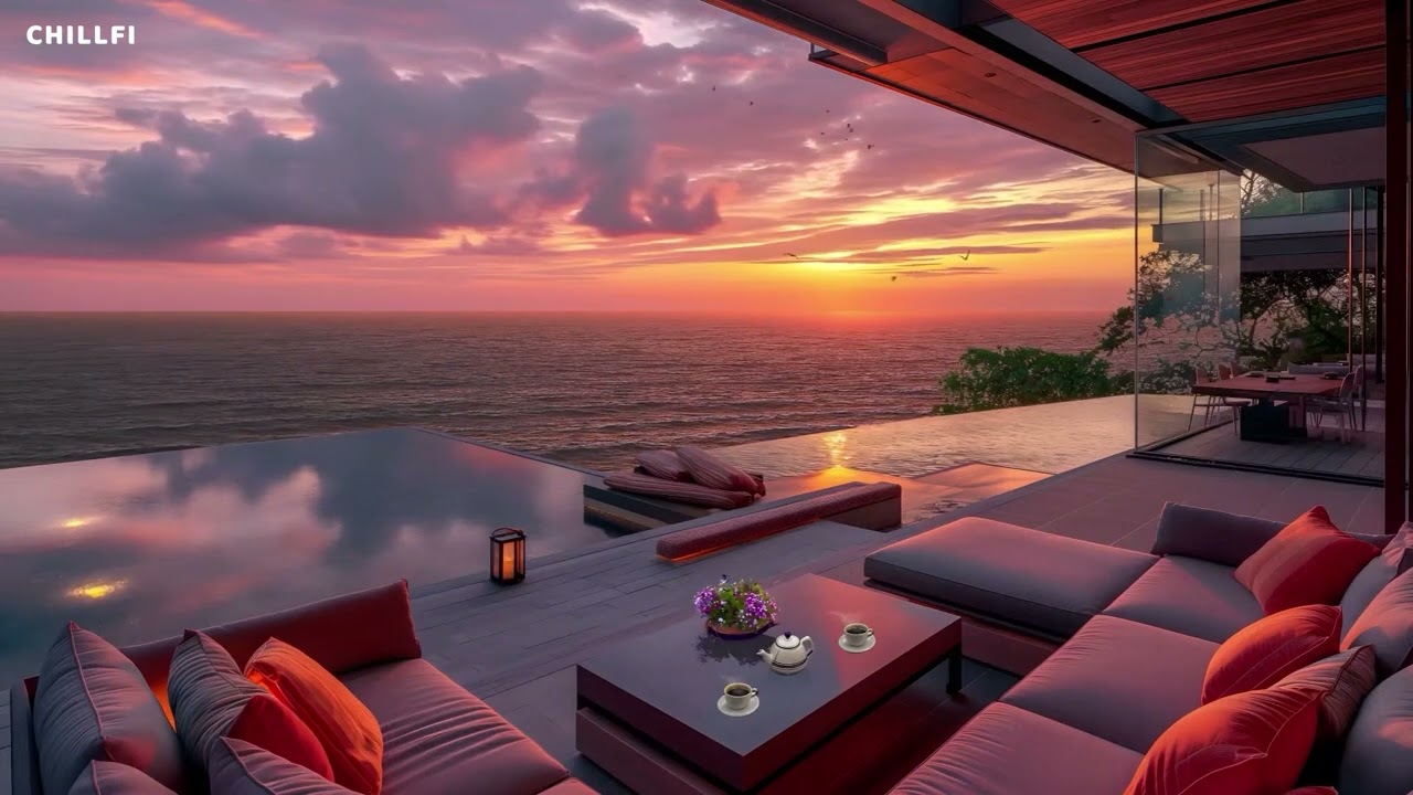 Lofi Beach Sunset: Music for Coastal Tranquility 🌞🌊