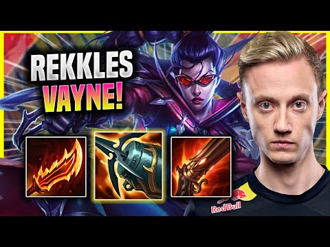 KC REKKLES PERFECT GAME WITH VAYNE! - KC Rekkles Plays Vayne ADC vs Jinx! | Preseason 2022