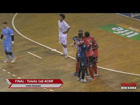 TOLEDO FUTSAL PERDE PARA O ACMF E DÁ ADEUS A COPA PARANÁ DE FUTSAL
