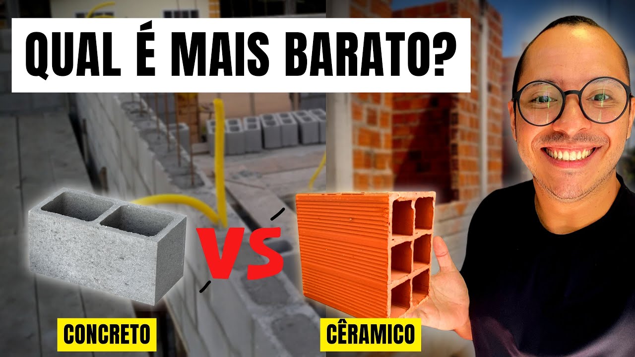 Qual o melhor BLOCO DE CERÂMICO ou de CONCRETO?