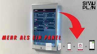 Der Alleskönner? KNX Visu 8" Panel Controlmicro von PEAKnx mit YOUVI und Gira X1 Visualisierung