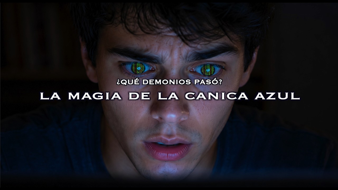 CAP 2 LA MAGIA DE LA CANICA AZUL  - SERIE ¿ QUÉ DEMONIOS PASÓ?