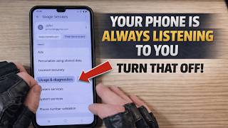 Your Android phone tracks you and listens to you. TURN THIS OFF NOW!