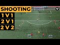 Fun Finishing Games Shooting 1V1 2V1 2V2 Soccer Drills Football Exercises