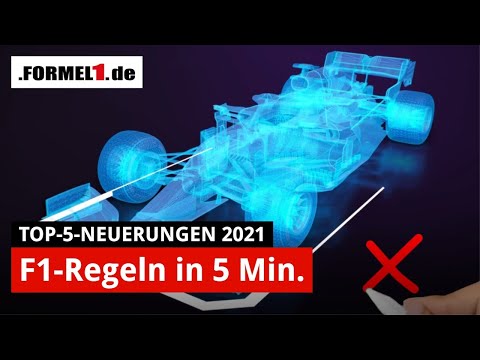 F1-Regeln 2021: Die 5 wichtigsten Änderungen!