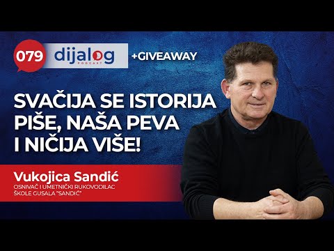 dijalog Podcast 079 | VUKOJICA SANDIĆ  - Svačija se istorija piše, naša peva i ničija više!