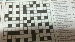 How to Solve Cryptic Crosswords - Tip 2: Two Word Angram Clues - Includes Examples - Tutorial