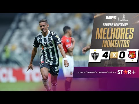 Gols e lances de Atlético Mineiro x Caracas