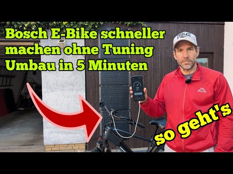 Make your Bosch e-bike faster without tuning