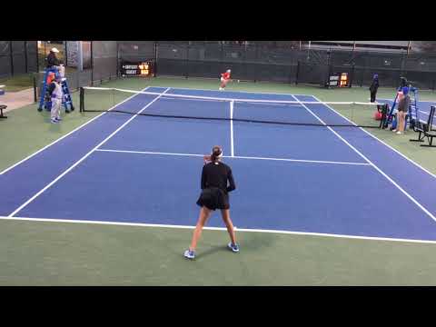 UK’s Anastasia Tkachenko vs FL 6 Singles second set
