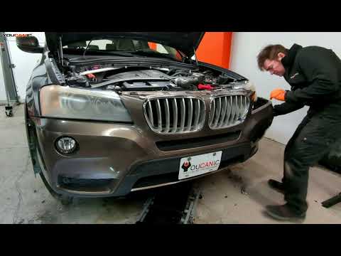 Замена фары своими руками на BMW X3 F25 2011-2017