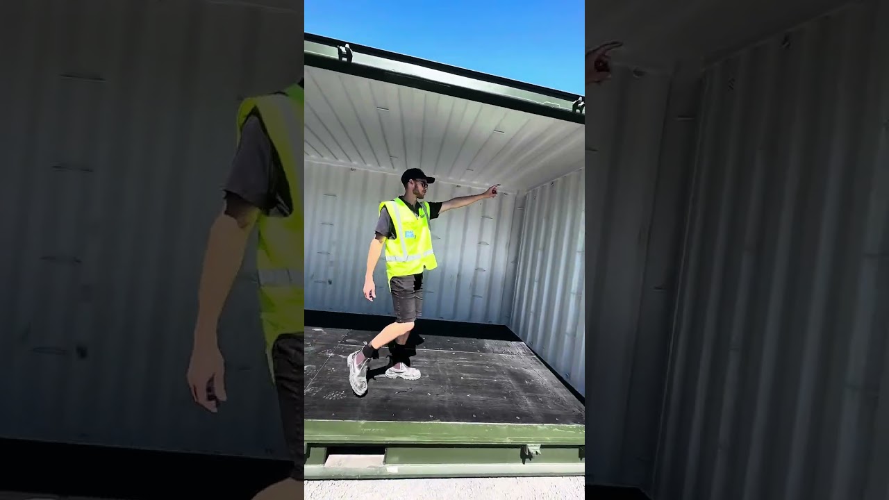 Benefits of an open sided shipping container