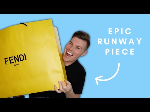Bolsa FENDI Unboxing 2023 | PEÇA RARA DE PISTA FW23