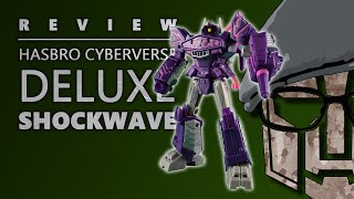Hasbro Cyberverse Deluxe Shockwave Review deutsch/German (Transformers)
