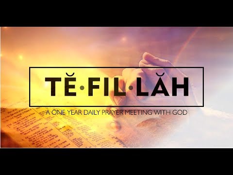 TEFILLAH: MONTH OF LAUGHTER 28-01-2020