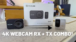 Video thumbnail for The Hollyland Lyra - 4K Webcam That Connects Wirelessly to the LARK A1 Mic! by Trending Reviews