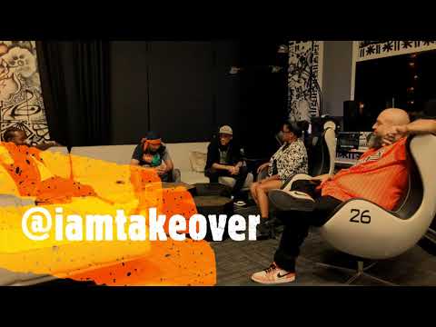 Takeover Interview on The Ryde Along Wave Tout at Studio 26 in MIami, Florida