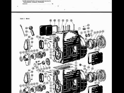 Steyr 180 Tractor Parts Catalog