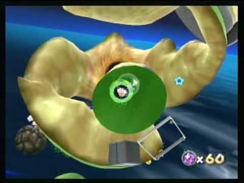 Super Mario Galaxy Walkthrough Part 3 - Dino Piranha