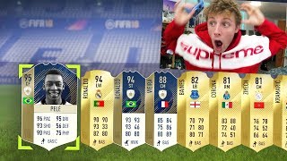 95 PELE & 94 RONALDO IN THE MOST ICONIC FIFA 18 PACK OPENING