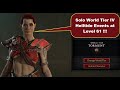 Diablo 4 Level 61 ARC LASH SORCERER Solo Running Tier IV Helltide Events